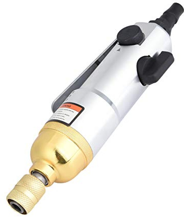 Destornillador Neumático, Velocidad Ajustable, Recto, Reversible, 1 4, Destornillador Neumático con Estructura de Doble Martillo para Fabricación de Máquinas, 8000 10500 Rpm
