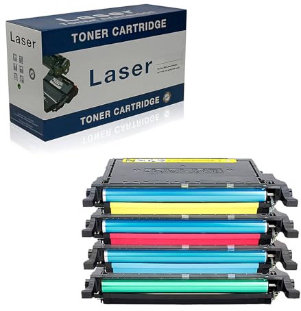 Ineecink Kompatible Tonerkartusche Als Ersatz Für Samsung CLT-508L CLT-K508L CLT-C508L CLT-M508L CLT-Y508L Zur Verwendung Mit Samsung CLP-620ND CLP-670ND CLX-6220FX CLX-6250FX Drucker,4Er-Pack,4p