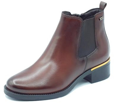 Valleverde Stivaletti Donna 47531 in Pelle Marrone EU 35