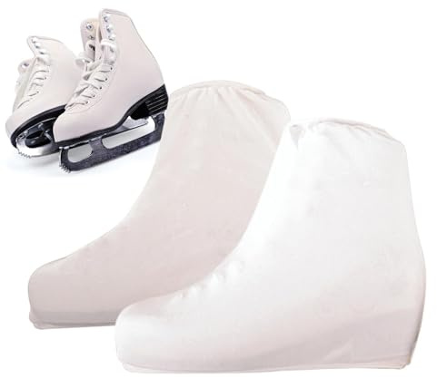 Generisch Skates Cover - Schlittschuh-Stiefelüberzüge | Schutzschuhhülle Kratzschutz | Stiefelüberzug | Schlittschuhe Überzieher | Elastische Skate-Schuh-Schutzhülle Für Eiskunstlauf-Stiefel