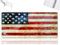 GFRGTFHYT for MTG Playmat, Game Play Mat for MTG TCG 61.0 cmx35.6 cm Trading Card Inked Game Playmats with Stitched Smooth Rubber Surface Battle Game Play Mats Desk Mousepad, USA American Flag Retro