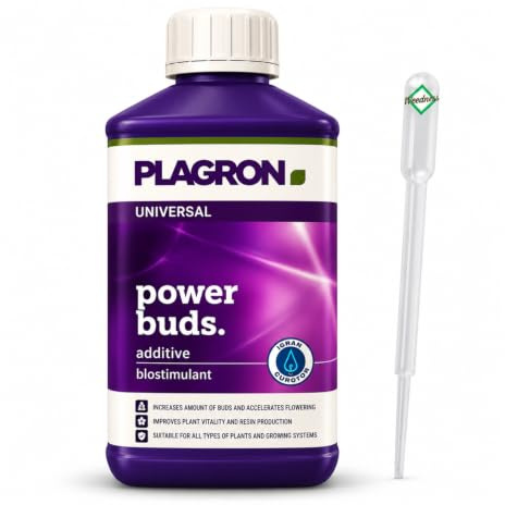 Weedness Plagron Power Buds 100 ml – Engrais stimulateur de floraison pour plantes
