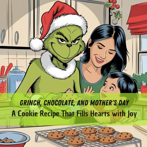 Grinch, Chocolate, and Mother's Day: A Cookie Recipe That Fills Hearts with Joy: 8,5*8.5 inch 21,5*21,5 cm 28 pages Recipe Books for Kids : Grinch ... Mother's Day (Grinch's Incredible Adventures)
