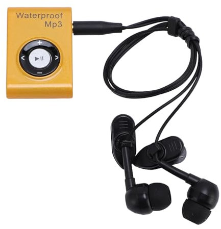 Schwimmen MP3 -Player, 8 GB Speicher IPX8 Water Proof Headphones Multifunktional Tragbarer Unterwassermusik Player mit Clip Zum Tauchen von Surfen Laufen Skifahren Kajakfahren