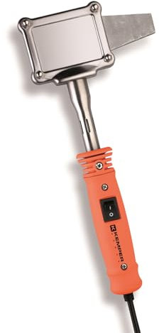 La zappa Saldatore Professionale con Mazzetta in Rame Nichelato, Interruttore di Sicurezza, Adatto per Lavori Continui e Gravosi Tensione 220V (180 w)