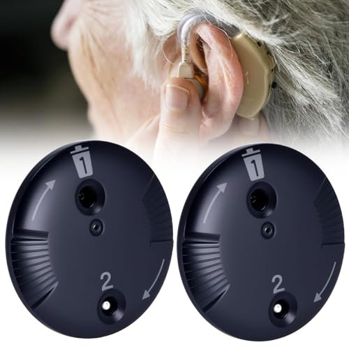 2 Pack Wax Guards Wax Guard Filters for Phonak Disk v2.0, Hearing Aid Filters, Professional Portable Cerumen Filter, Hear Aids Replacement Phonak Hearing Aid for SDS 4.0 Receiver