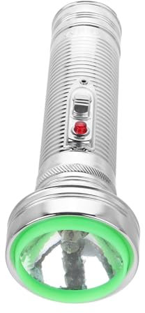 Uonlytech Torce Elettrica in Stile Vintage in Metallo Per Casa Elettrica Portatile in Alluminio Retrò