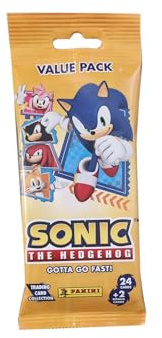 Panini Sonic The Hedgehog Trading Cards - 1x Value Pack (Fat Packs)