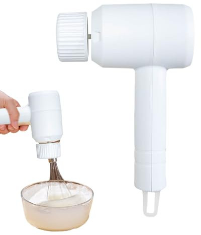 Electric Whisk Frother, Handheld Frother Whisk Matcha Stirrer, Battery Operated Handheld Machine, Kitchen Gadgets Blender Stirrer for Drink Latte Coffee Green Tea Egg
