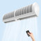 JFOZDM Wall Mounted 2-Speed Air Curtain for Door, Commercial Air Curtain Machine with Remote Control, Super Power, Air Conditioning Unit Wall Mounted for Supermarket, Restaurant, Mall, Easy to Install