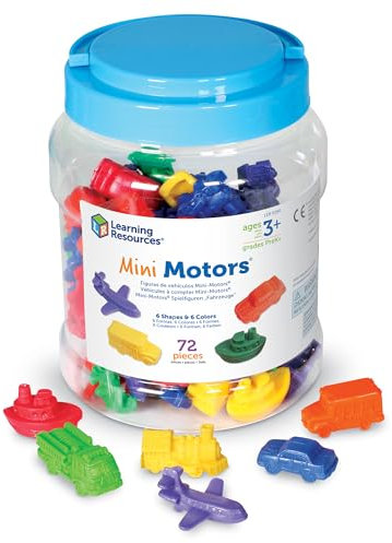 Learning Resources Mini Motors-Spielfiguren (72 Stück)