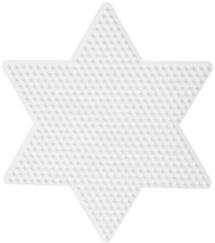 Hama - 269 - Loisir Créatif - Midi Plaque - Grande Étoile, Blanc