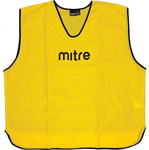 Mitre Trainingsleibchen-Set für das Grundlagentraining 25-teiliges, Yellow, erwachsenengröße