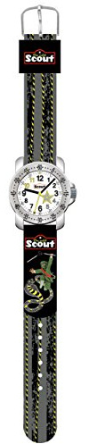 Scout Jungen-Armbanduhr Analog Quarz Textil 280376001