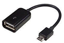 Velleman 174058 Câble OTG, USB 2.0 A vers micro USB