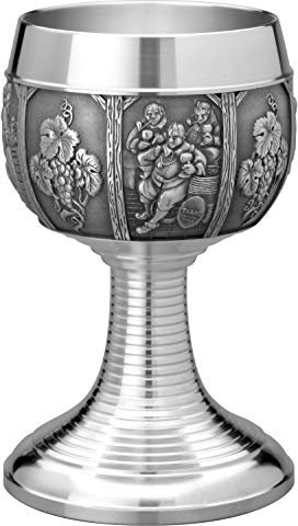 Röders Zinn Weinrömer Trinkszenen