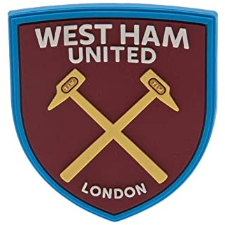West Ham FC Official Football Crest Fridge Magnet (One Size) (Claret/Blue)