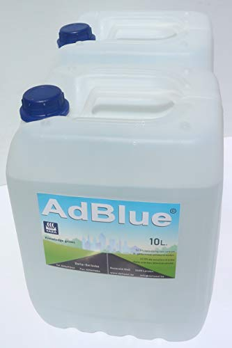 AdBlue SMB 20 Litres, 2 Bottles of 10 Litres with Pouring Lip