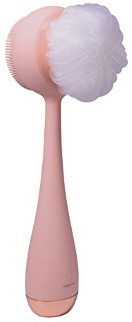 PMD Clean Body - Dispositivo di pulizia intelligente del corpo con spazzola in silicone e tre accessori intercambiabili, impermeabile, vibrazione SonicGlow - deterge, esfoliare e massaggiare il corpo