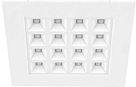 LED Büro Panel UGR<16 Line 625, 36W, Rahmen weiß, 4000K neutralweiß, 1-10V dimmbar