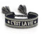 Generisch gewebtes Armband, Freundschaftsarmband, Webarmband, besticktes Armband (C´EST LA VIE grün)