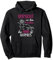Vorsicht vor dem Frauchen Hund ist harmlos Witz Damen Hunde Pullover Hoodie