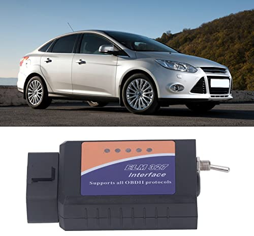 Elm327 OBD2 Bluetooth Scanner, OBD2 Diagnosegerät, Scanner Adapter Usb Mit Schalter für Forscan Ersatz Focus Classic 2005 2014