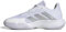 Adidas Damen CourtJam Control Tennis Shoes Tennisschuhe, Cloud White/Silver/Cloud White, 40 EU