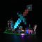 LocoLee LED Licht Kit Kompatibel mit Lego 21244 Minecraft Schwert-Außenposten (KEIN Modell, nur Licht Kit), Licht Kompatibel mit Lego 21244 für Fans - Keine LEGO's mit Licht Kit