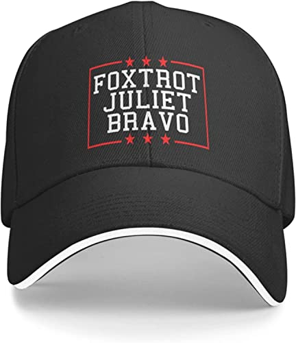 Baseballkappe Anti Biden Hut Foxtrot Juliet Bravo Hut Frauen Grafikkappen Trucker Cap Cool Baseballkappe Mütze Mode Baseball Cap Für Vintage Farbe Athletic