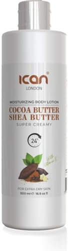 ICAN LONDON ican London Natürliche Körperlotion Kakaobutter Sheabutter 500ml