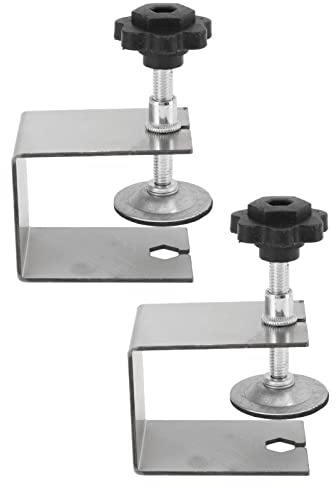 Abrazadera de Montaje Frontal de Cajón, 2 Piezas Abrazaderas de Fijación de Instalación Frontal de Cajón Clips de Montaje Frontal de Cajón de Ajuste para Carpintería, Abrazaderas