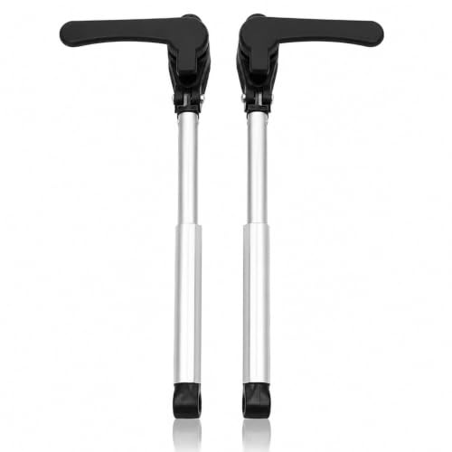 Braccetti Finestre Camper, 2 Pezzi 230 mm Telescopica in Lega di Alluminio Puntone di Sollevamento Aste di Supporto di Tensione per Tende Caricate a Molla Piccole Corte Espan