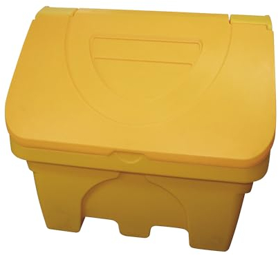 eurokraft | basic | Streugutbehälter | Inhalt 200 l | gelb