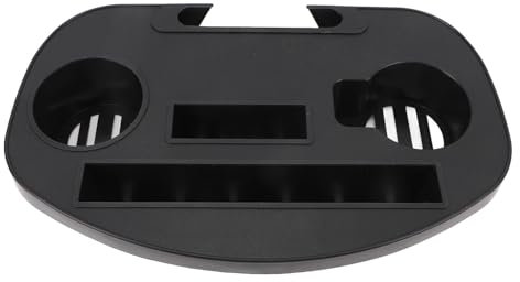 Large Capacity Gravity Chair Cup Holder Tray with Multiple Slots, ABS Gravity Chair Water Cup Holder, Multifunctional Cup Holder, for Yard, Beach, Camping