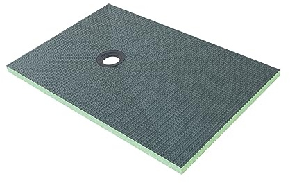 AICA Plato de ducha de XPS con accesorios de desagüe, Tablero de aislamiento impermeable, Panel de construccion, 1600x800x40mm