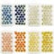 Cayway 128 PCS Static Flower Tufts Miniature Flower Cluster Static Grass Tufts for Model Train Railroad Scenery DIY Miniature