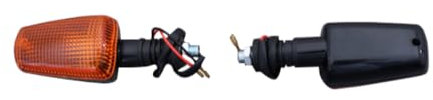 aVDB-moto Paar Vorne Blinker Vordere kompatibel mit YAMAHA FZR 600 FZR600 1995-1997, FZX 750 1986-1988, FZR 1000 1989-95, FZ 600 1986-1988, FZ 750 GENESIS 1986-1991, FZX 700 FAZER 1986-87 (Orange)