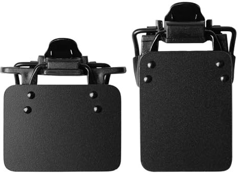 Lot de 2 paires de lunettes de tir standard internationales : lunettes de tir pour tireurs sportifs, patch de tir pour lunettes, aveugles de tir, aide à la cible, pour le tir, le tir à l'arc (3 x 4 cm