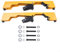 Zoegneer 1 Set Miter Saw Workstation Tool Mounting Brackets Stand Miter Saw Mounting Brackets Fit Replacement For DWX724 DEWALT DW723 DW7231 Yellow