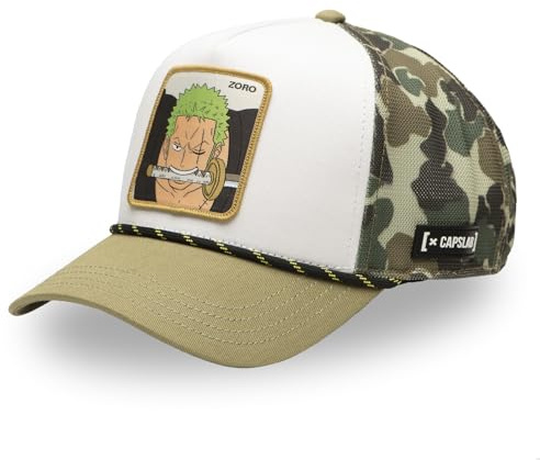 One Piece Cap für Damen und Herren, Trucker, Luffy, verstellbar mit Snapback