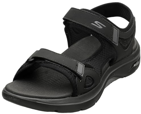 Skechers Go Walk Arch Fit 2.0 Sandal - Capistrano 229309-BBK, Men sandals, Black, 40 EU
