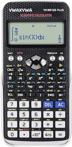 Calculator (YX-991ES PLUS) - 417 Comprehensive Functions, 2-Line 10+2 Digit Written Display, Perfect for Secondary School, College, Business & Office – Ideal for Math YWAXYWA