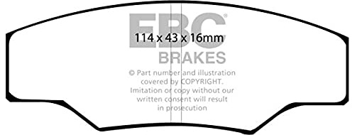 EBC Brakes DP5003NDX Blue stuff NDX Brake Pads