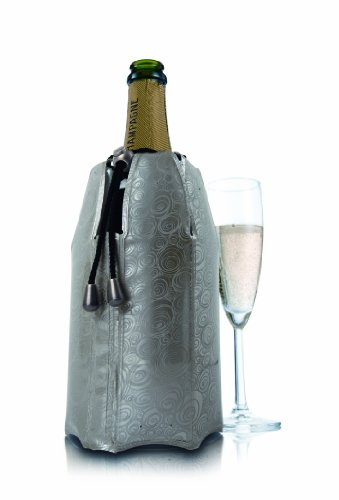 Vacu Vin Kühlmanschette für Champagner/Sekt/Prosecco, Platinum