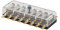 HELLA 8JD 002 290-141 Sicherungsdose - 8-polig - 8A - glasklar - Stecker: Flachstecker