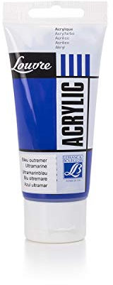 Lefranc Bourgeois Peinture Acrylique Louvre 80 Ml Vert Intense (534)