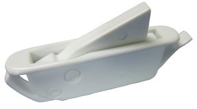 Set of 6 pcs White Window Sash Vent Stops 1760WHITE Fits 0.285“x1.875 Opening