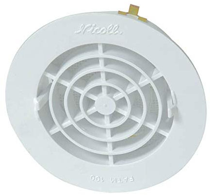 Nicoll - Grille d aeration interieure a fermeture fatm100 pour tube