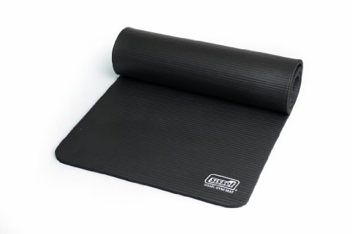 SISSEL Gymnastikmatte Turnmatte Yogamatte Sportmatte anthra 180 X 60 X 1,5 cm